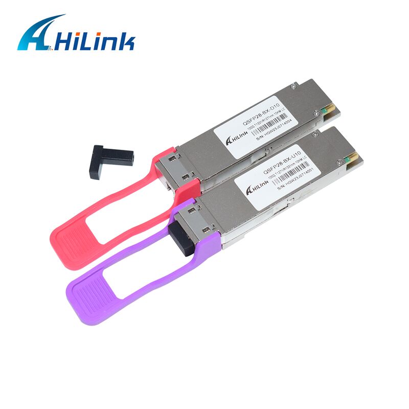 Hilink HL-QSFP28-100G-UD-10 100Gb/s QSFP28 LR BIDI 10km Tek Lambda Optik Alıcı-Verici Modülü