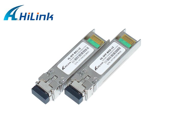 Yüksek Hızlı Veri İletişiminde LC Bağlantısı ile SFP+ 10G BIDI 5KM Optik Alıcı