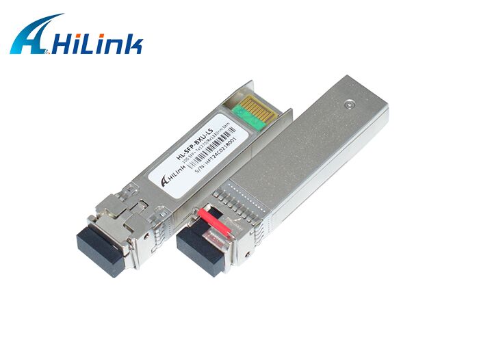 Yüksek Hızlı Veri İletişiminde LC Bağlantısı ile SFP+ 10G BIDI 5KM Optik Alıcı