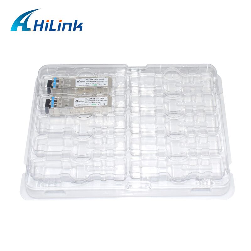 HL-SFP28-LR-10KM 25G SFP28 Transceiver, 10km iletim mesafesi, 25.78Gbps veri hızı ve düşük güç tüketimi <1.2W