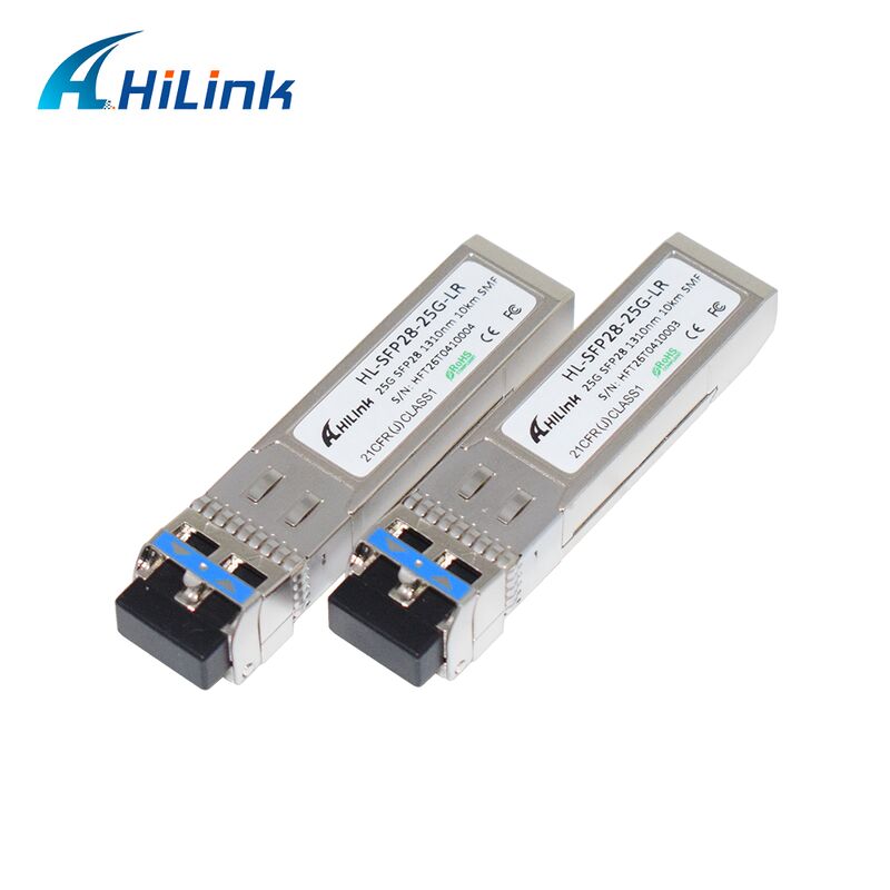 HL-SFP28-LR-10KM 25G SFP28 Transceiver, 10km iletim mesafesi, 25.78Gbps veri hızı ve düşük güç tüketimi <1.2W