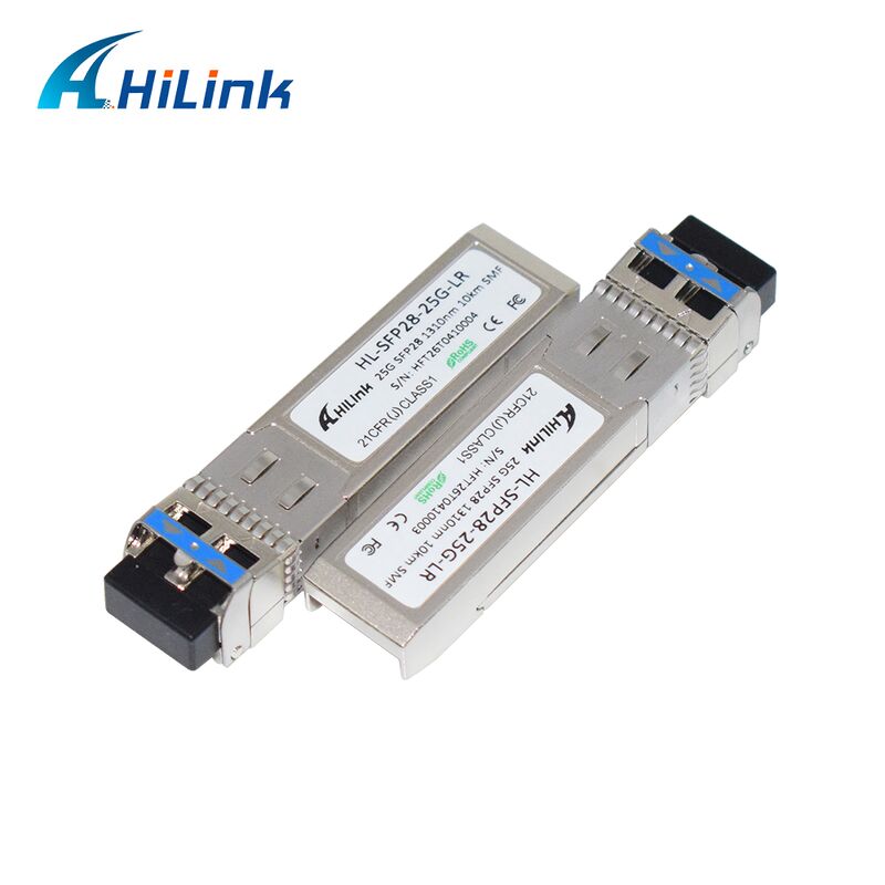 HL-SFP28-LR-10KM 25G SFP28 Transceiver, 10km iletim mesafesi, 25.78Gbps veri hızı ve düşük güç tüketimi <1.2W