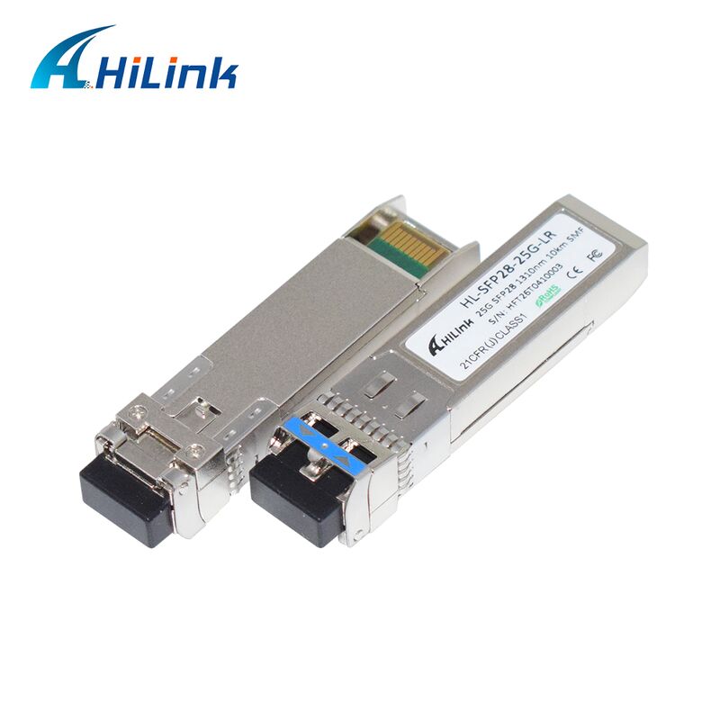 HL-SFP28-LR-10KM 25G SFP28 Transceiver, 10km iletim mesafesi, 25.78Gbps veri hızı ve düşük güç tüketimi <1.2W