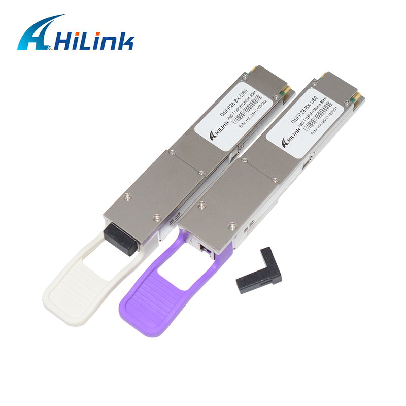 Hilink QSFP28-BX 100Gb/s 80Km Yüksek Hızlı Veri İletişiminde BIDI Optik Alıcı Modülü