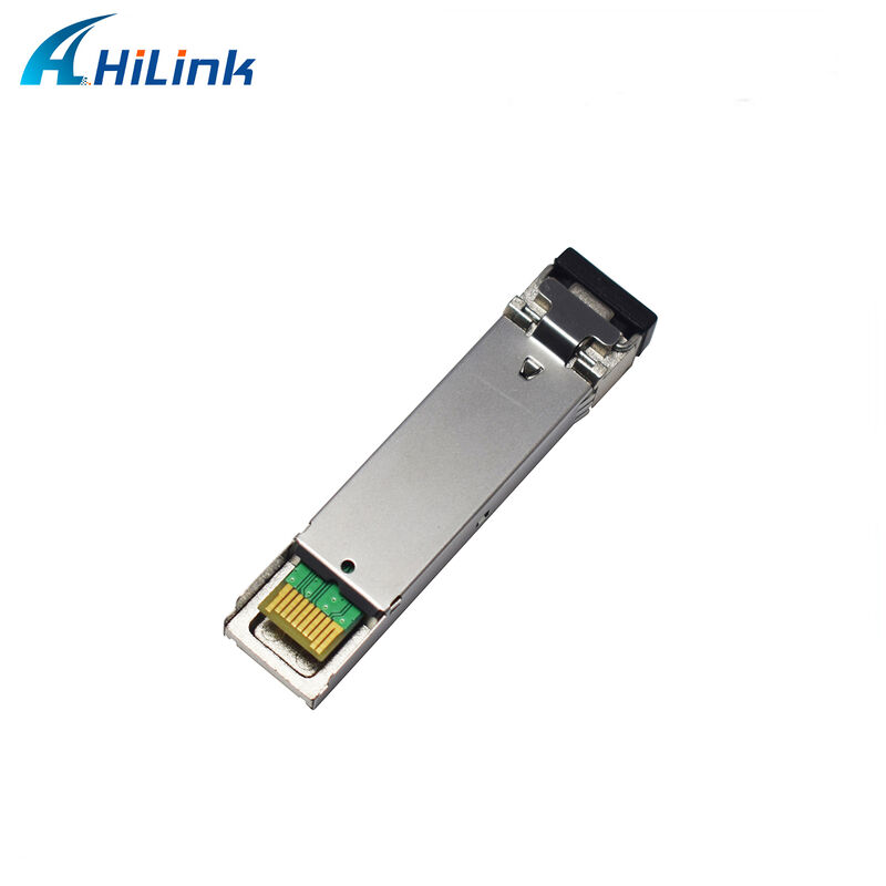 Hilink 1,25 Gb/s SFP Optik Alıcı-Verici 1550nm 80km Çalışırken Takılabilir GBIC RoHS Uyumlu
