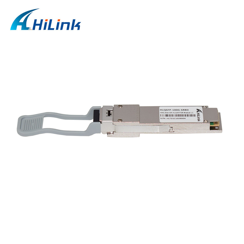 100GBASE-SR Optik Alıcı-Verici Modülü Çift Yönlü QSFP28 850nm 100m DOM Dubleks LC MMF