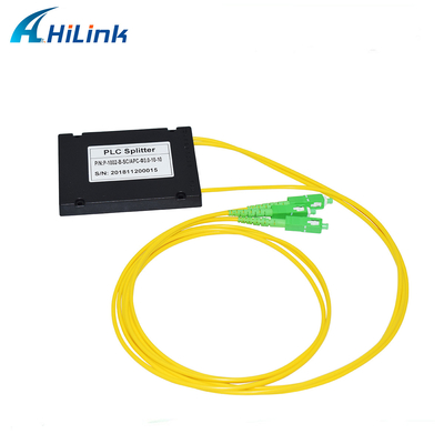 1X2 ABS Paket Tipi Optik PLC Bölücü Tek Modlu SC/APC Konnektörler