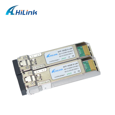 10G 60KM SFP+ Telsiz Modülü BIDI 60KM SFP+ 10G-ER4-60KM SMF 1270nm/1330nm