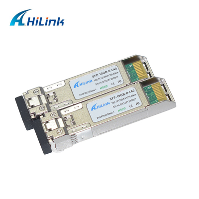 10G WDM SFP+ STM-64 OC-192 Optik Modül 40KM BIDI 1270nm/1330nm