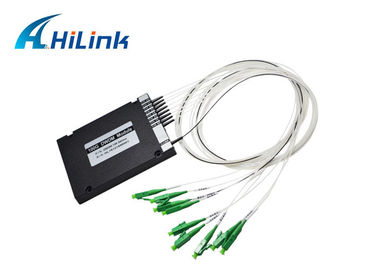 LC / APC Konektörü Tek Fiberli DWDM Mux Demux ABS / LGX Modülü C30-C37 8CH