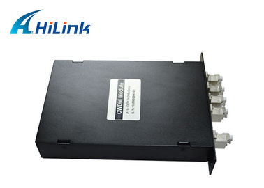 LC / APC Konnektörlü 1470 - 1530 nm LGX Kutusu CWDM Mux Demux Modülü 4 Kanal