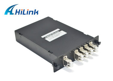 1x4 CH CWDM Optik Çok İşlevli Demux Çift Yönlü / Tek Fiber Yüksek İzolasyonlu Kompakt Dizayn