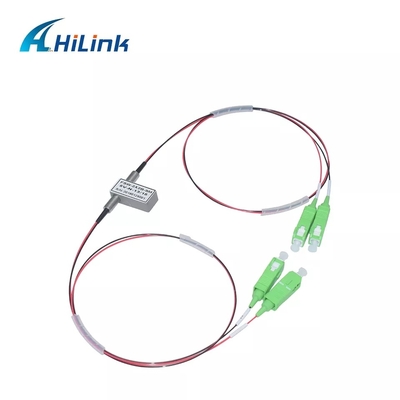 FSW 2x2B SM Mekanik Optik Anahtar 1310nm 1550nm 900um 0.5M Kilitlemeli / Kilitlemesiz