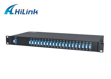 40CH AAWG DWDM modülü MUX DEMUX Tek Fiber 0.7 m Uzunluk C21-C60 LC / UPC Konnektör