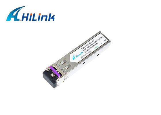 Fiber Optik SFP Ethernet Modülü 1.25g Cwdm Sfp 1270-1610nm RoHS Uyumlu