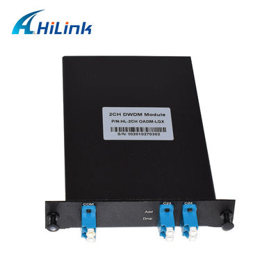 1310nm 2ch Optik Drop Multiplexer Ekleme Dwdm Oadm Mux Demux Dwdm Ekleme