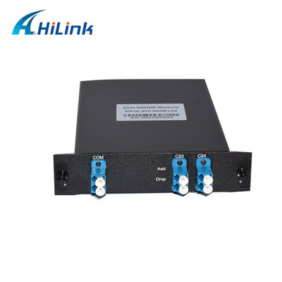 100GHz FTTX 1310nm 2CH Optik Mux Demux OADM DWDM Damla Modülü Ekleme