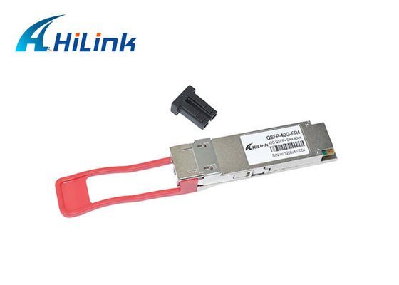 40G QSFP+ 40KM LC Optik Alıcı-Verici Modülü 1330nm Dubleks LC