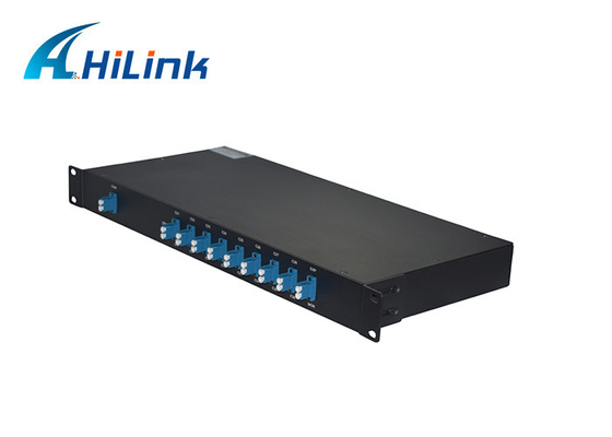 APC UPC 100G DWDM MUX WDM Çözümü 16CH Dalga Boyu Bölmeli Çoğullama