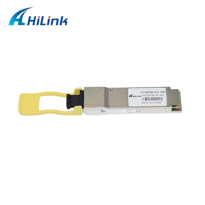 MPO Konnektör Optik Alıcı-Verici Modülleri Hilink 100G QSFP28 SR4 100M FTTX