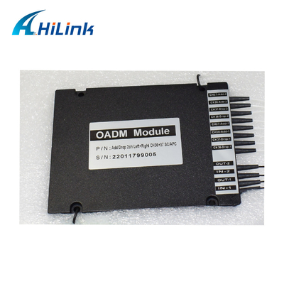 SC/APC Arayüzü ile 1CH Çift Fiber Optik Modül DWDM OADM