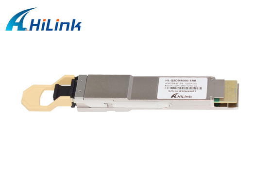 SMF MPO MTP Optik Alıcı-Verici Modülü 400G QSFPDD SR8 850nm 100m